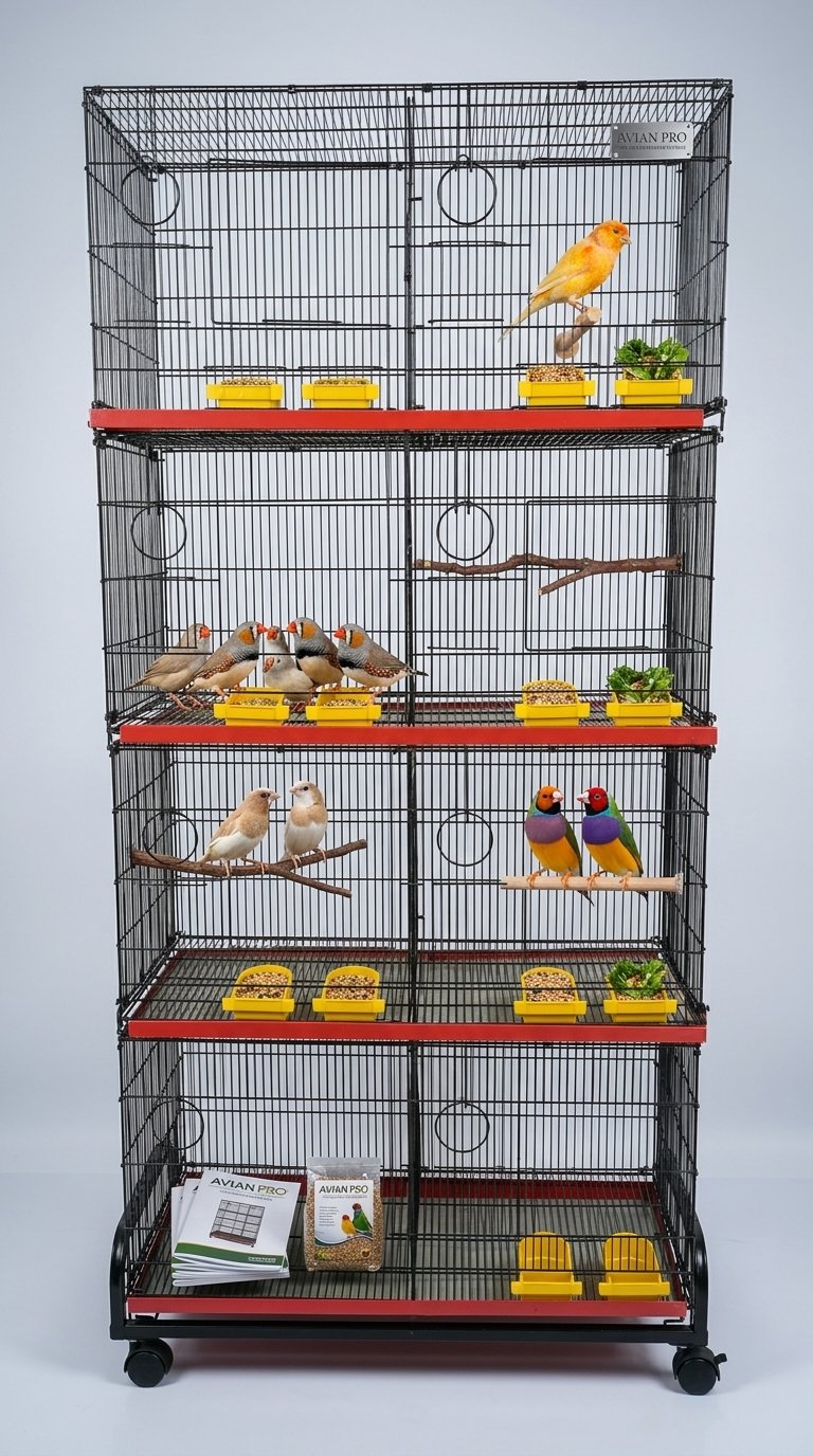 8 Portion Front box Cage